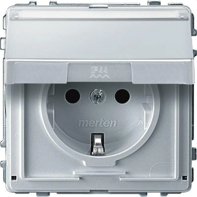Merten SCHUKO-Steckdose MEG2312-7219 polarweiss AQUADESIGN