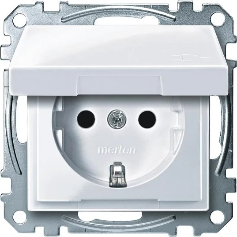 Merten SCHUKO-Steckdose MEG2310-0325 aktivweiss glaenzend