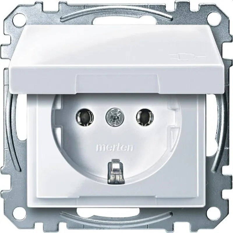 Merten SCHUKO-Steckdose MEG2311-0325 aktivweiss glaenzend