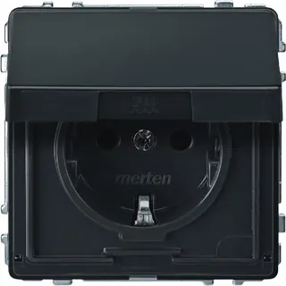 Merten SCHUKO-Steckdose MEG2310-7214 anthrazit AQUADESIGN
