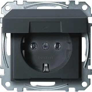 Merten SCHUKO-Steckdose MEG2311-0414 anthrazit System M
