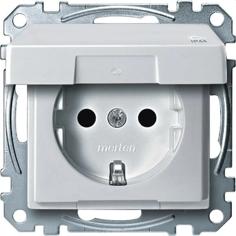 Merten SCHUKO-Steckdose MEG2414-0419 polarweiss System M