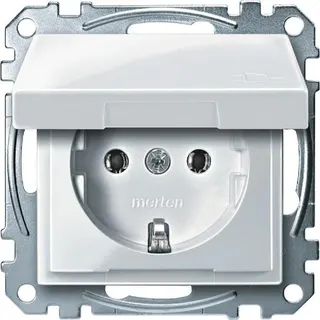 Merten SCHUKO-Steckdose MEG2311-0319 polarweiss glaenzend