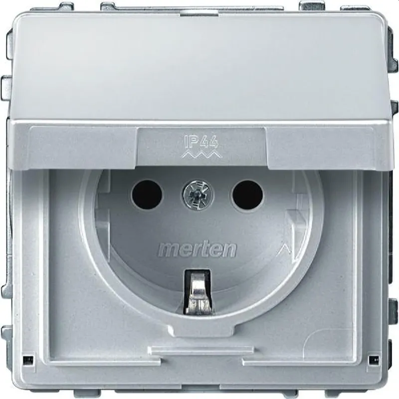 Merten SCHUKO-Steckdose MEG2310-7219 polarweiss AQUADESIGN