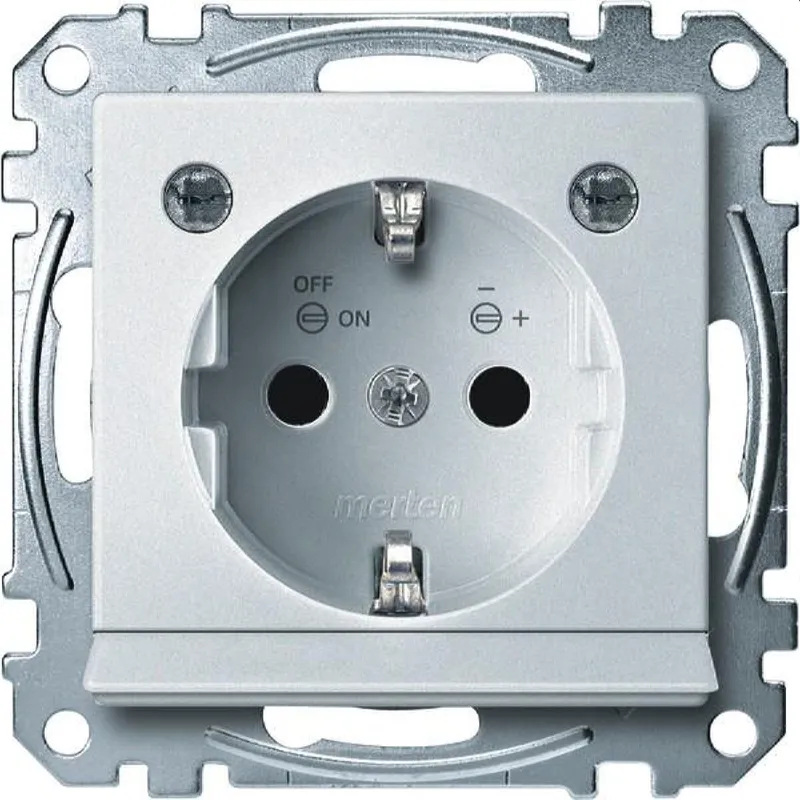 Merten SCHUKO-Steckdose MEG2304-0419 polarweiss System M