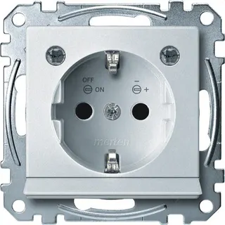 Merten SCHUKO-Steckdose MEG2304-0419 polarweiss System M