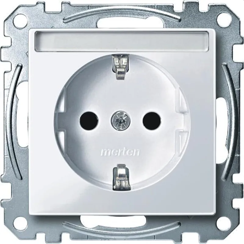 Merten SCHUKO-Steckdose MEG2302-0325 aktivweiss glaenzend