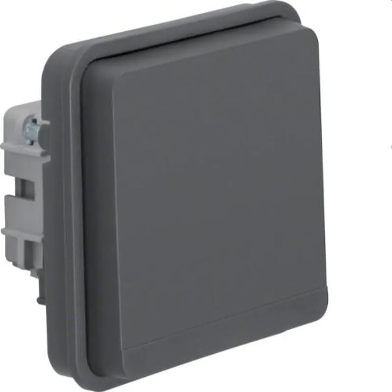 Berker SCHUKO-Steckdoseneinsatz M347063515 lichtgrau