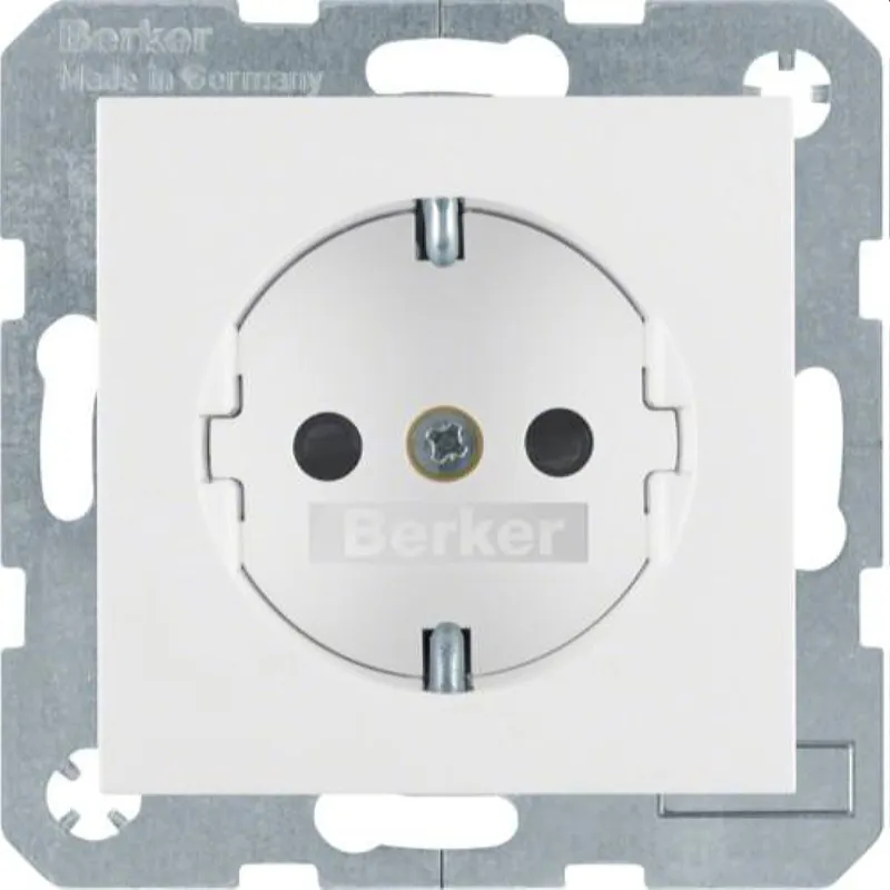 Berker SCHUKO-Steckdose M347231909 polarweiss matt