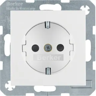 Berker SCHUKO-Steckdose M347231909 polarweiss matt