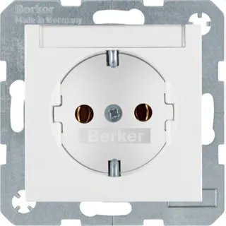Berker SCHUKO-Steckdose M347501909 polarweiss matt