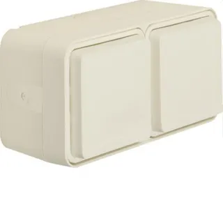 Berker Doppelsteckdose M32fach W.1 polarweiss
