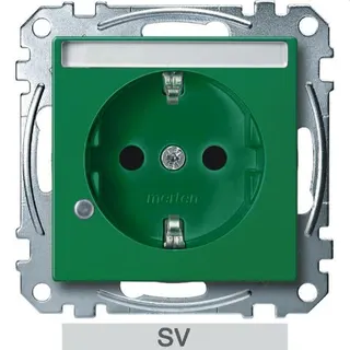 Merten SCHUKO-Steckdose MEG2303-0304 gruen System M