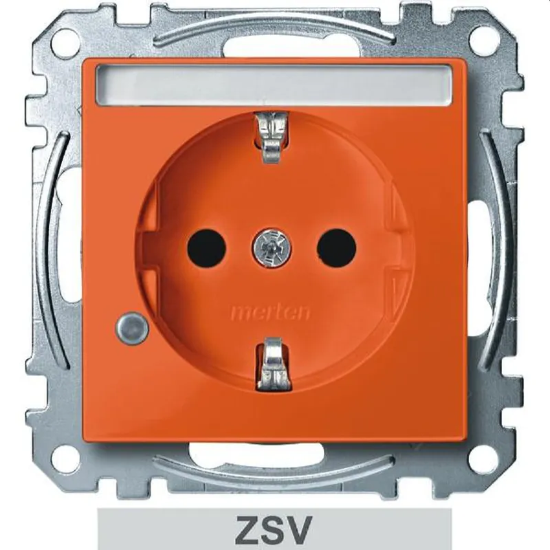 Merten SCHUKO-Steckdose MEG2303-0302 orange System M