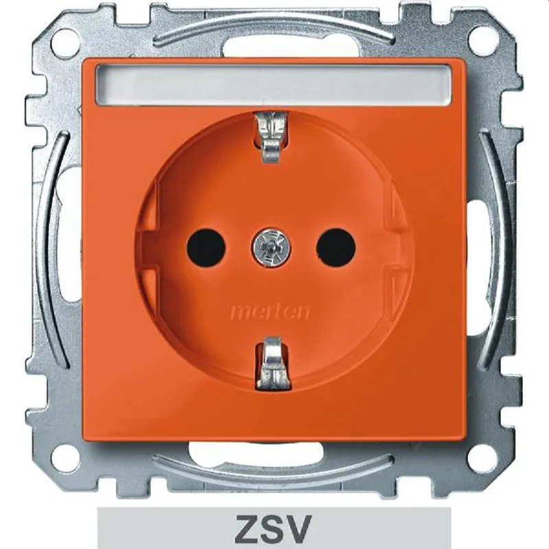 Merten SCHUKO-Steckdose MEG2302-0302 orange System M