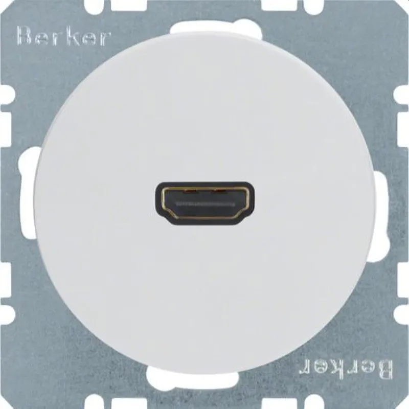 Berker Steckdose M33315422089 polarweiss glaenzend