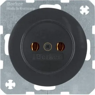 Berker Steckdose M36167032045 schwarz glaenzend