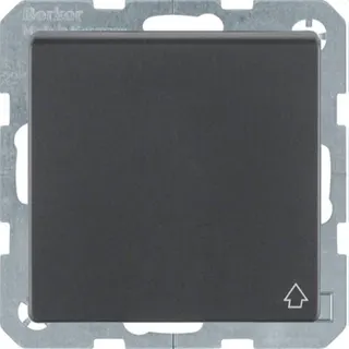 Berker SCHUKO-Steckdose M36765836086 anthrazit samt