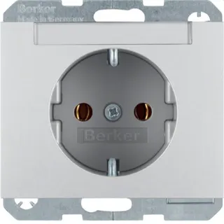 Berker SCHUKO-Steckdose M347397003 alu