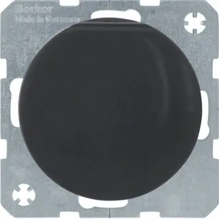 Berker SCHUKO-Steckdose M347512045 schwarz glaenzend