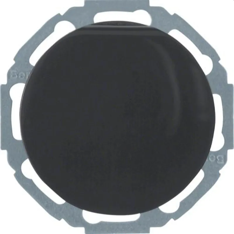 Berker SCHUKO-Steckdose M347442045 schwarz glaenzend