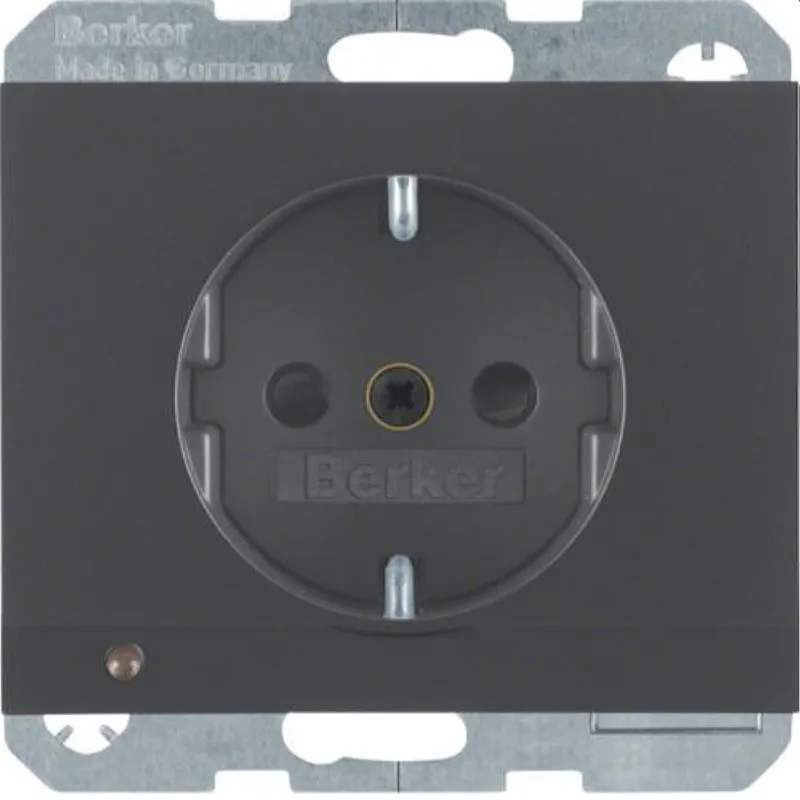 Berker SCHUKO-Steckdose M341097006 anthrazit matt