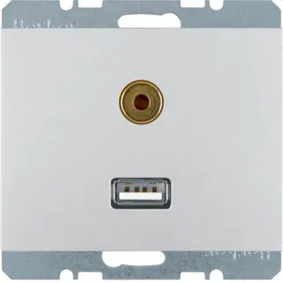 Berker Steckdose M33315397003 alu