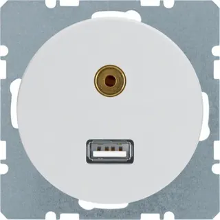 Berker Steckdose M33315392089 polarweiss glaenzend