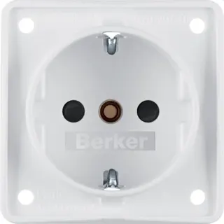 Berker SCHUKO-Steckdose M3941952502 polarweiss matt
