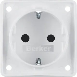 Berker SCHUKO-Steckdose M3947792502 polarweiss matt