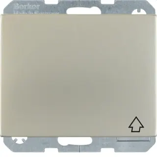 Berker SCHUKO-Steckdose M347517204 edelstahl rostfrei