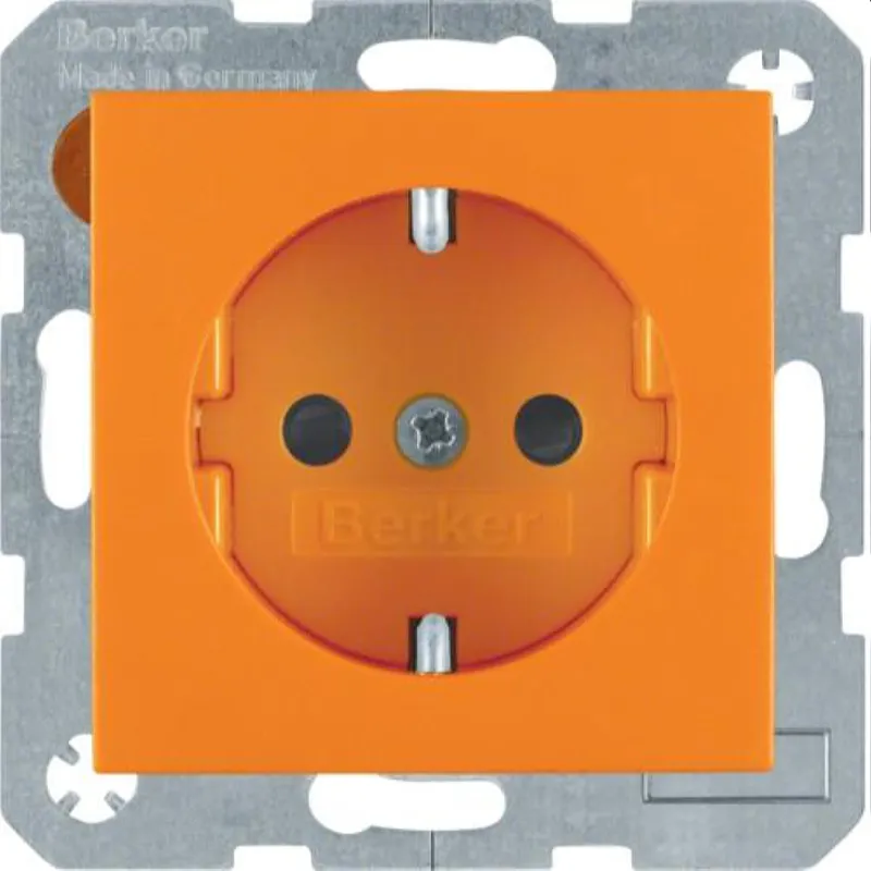 Berker SCHUKO-Steckdose M341431914 orange matt