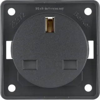 Berker Steckdose M3962622505 anthrazit matt British