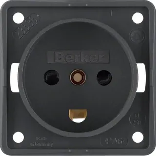 Berker Steckdose M3962722505 anthrazit matt Daenemark