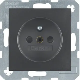 Berker Steckdose M36765761606 anthrazit matt