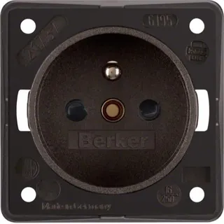 Berker Steckdose M3961952501 braun matt