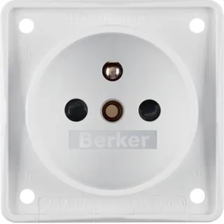 Berker Steckdose M3961952502 polarweiss matt