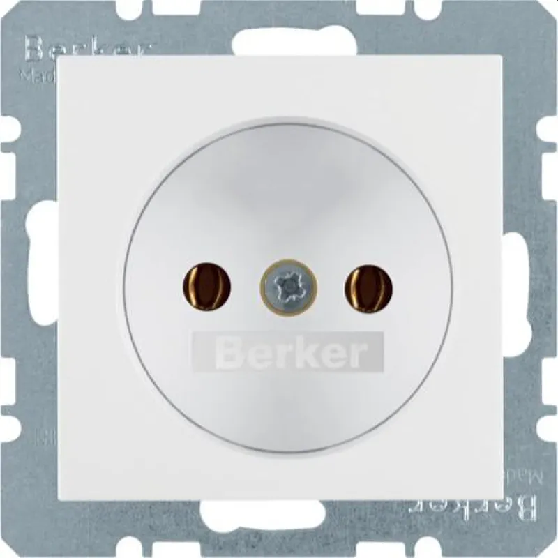 Berker Steckdose M36167157009 polarweiss glaenzend
