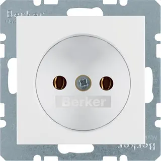 Berker Steckdose M36167157009 polarweiss glaenzend