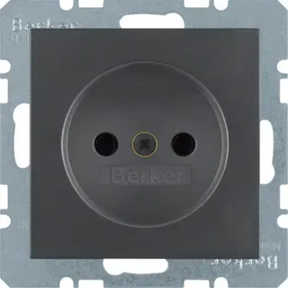 Berker Steckdose M36167331606 anthrazit matt