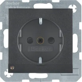 Berker SCHUKO-Steckdose M341091606 anthrazit matt