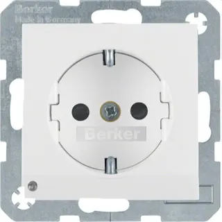 Berker SCHUKO-Steckdose M341091909 polarweiss matt
