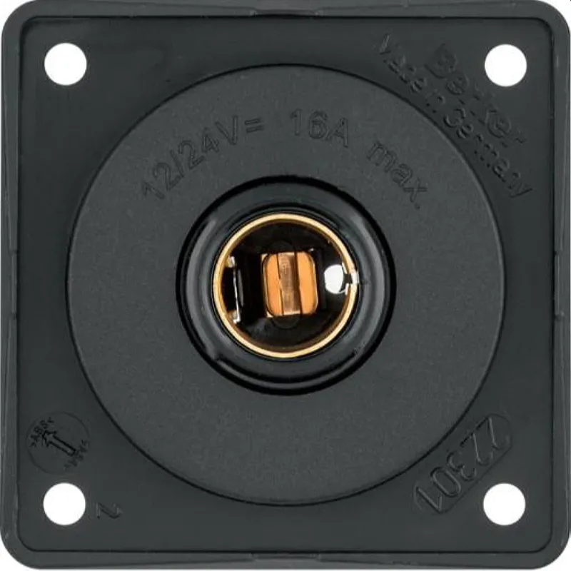 Berker Steckdose M39451705 12V schwarz matt