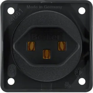 Berker Steckdose M3962592503 Schweiz schwarz matt