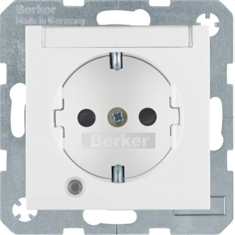 Berker SCHUKO-Steckdose M341101909 polarweiss matt