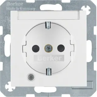 Berker SCHUKO-Steckdose M341101909 polarweiss matt