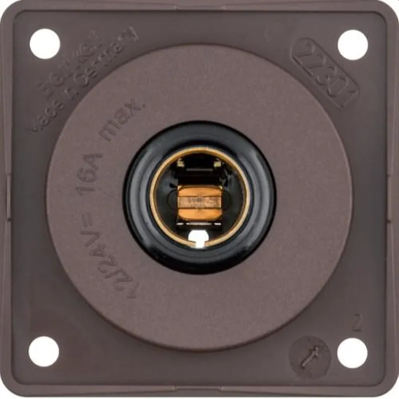 Berker Steckdose M3945172501 braun matt