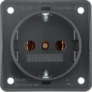 Berker SCHUKO-Steckdose M3941852505 anthrazit matt
