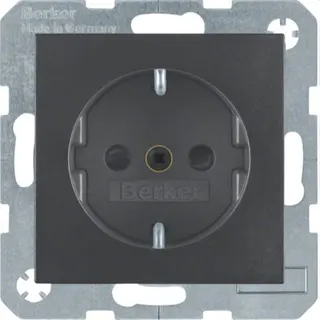 Berker SCHUKO-Steckdose M341231606 anthrazit matt