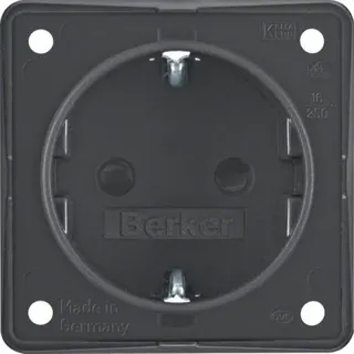 Berker SCHUKO-Steckdose M3947792505 anthrazit matt